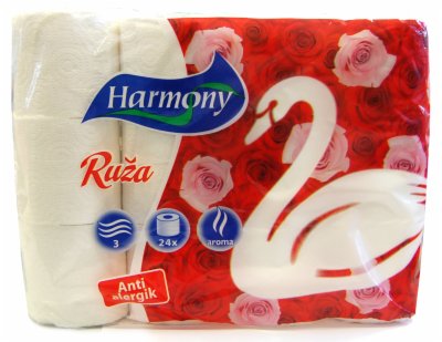 Toalet papir troslojni rolna SOLO/ALFINO 1/24