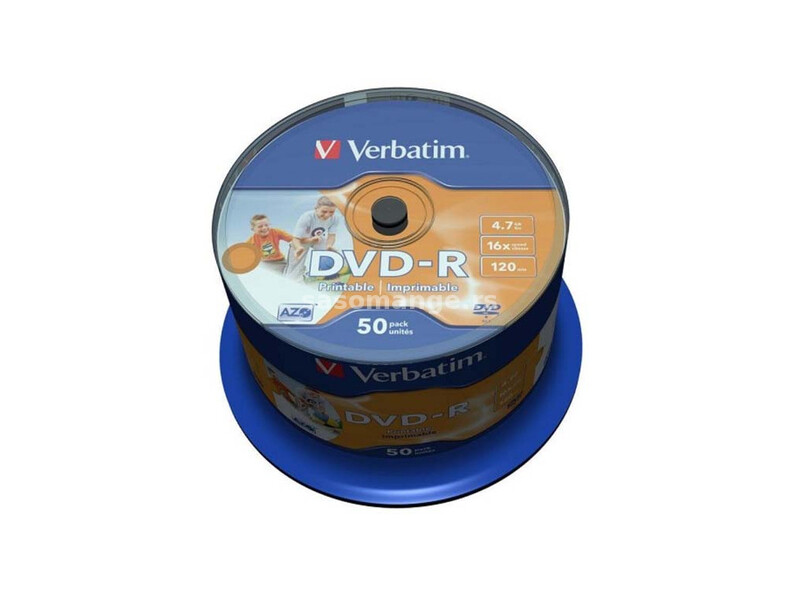 DVD-R Verbatim 16 X printable 1/1