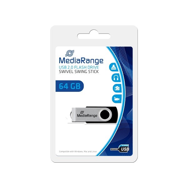 USB flesh memorija 64Gb 2.0 MediaRange